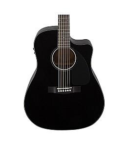 Chitara electro-acustica Flame  Pro DG 200 CE BK