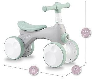 Bicicleta fara pedale MoMi Tobis Green (ROBI00043)