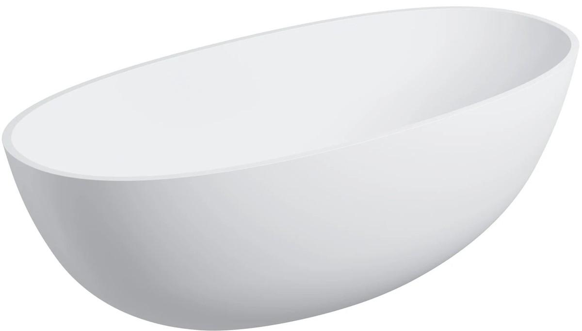 Cadă de baie Omnires SHELL M+ 160x75cm White Mat (SHELLWWBM)