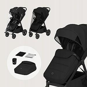 Carucior de plimbare Lionelo Bett Black Onyx