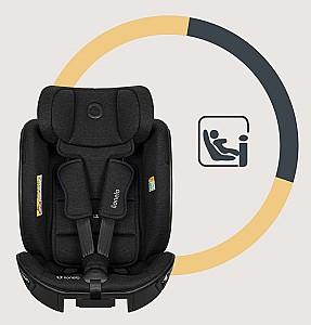 Scaun auto copii Lionelo Moxie Next Black Carbon