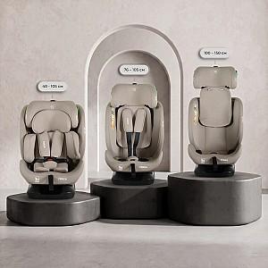 Scaun auto copii Lionelo Forza Beige