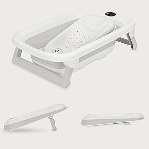 Cada pentru bebelusi Lionelo BabyBubble Grey Ash