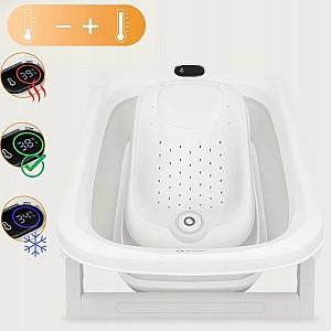 Cada pentru bebelusi Lionelo BabyBubble Grey Ash