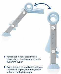 Сolac wc copii BABYJEM Soft Blue (861)