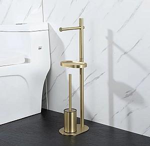 Perie de WC Gappo G905-3 Satin GOLD