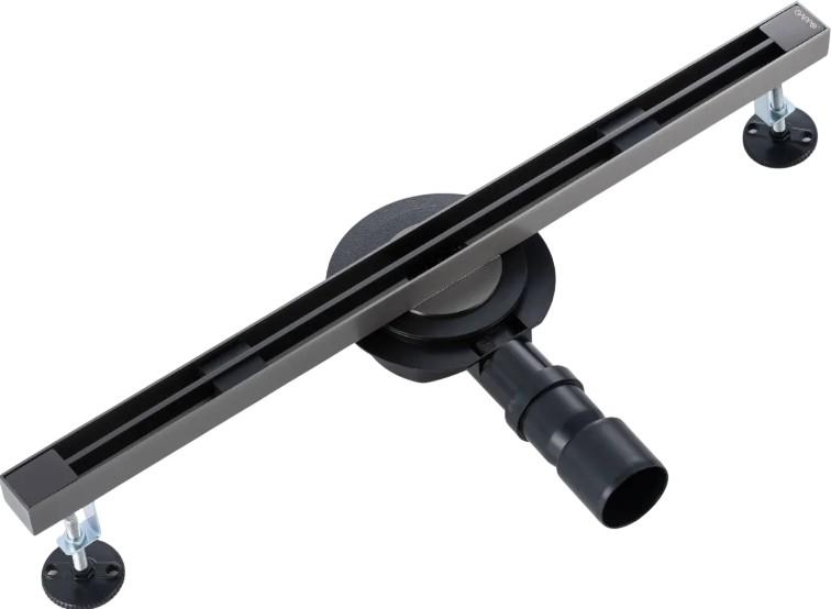 Rigola de dus Gappo SLIM GD8001-9 INOX GRAFITE 32x800