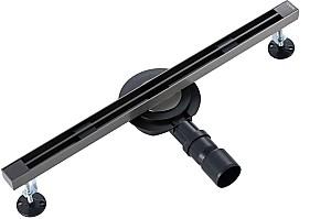 Rigola de dus Gappo SLIM GD7001-9 INOX GRAFITE 32x700