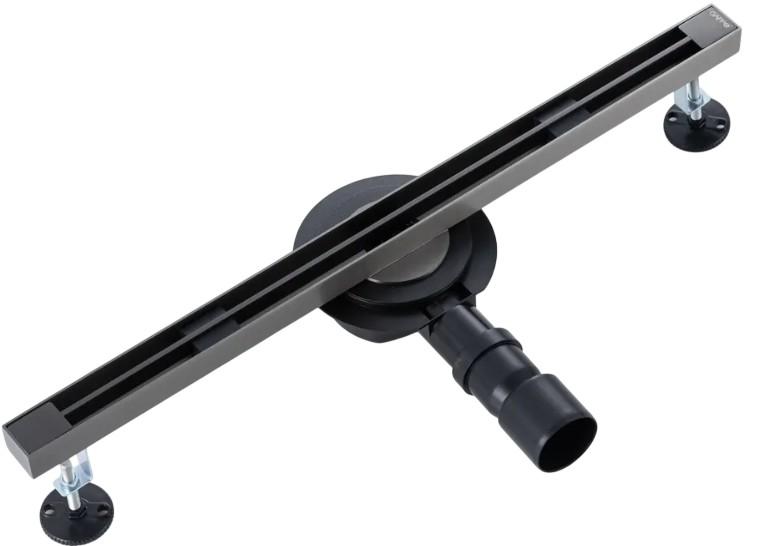 Rigola de dus Gappo SLIM GD6001-9 INOX GRAFITE 32x600