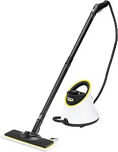 Aparat de curatat cu aburi KARCHER SC 2 Deluxe EasyFix + Set perii Alb