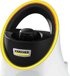 Aparat de curatat cu aburi KARCHER SC 2 Deluxe EasyFix + Set perii Alb
