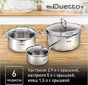 Set vase de gatit TEFAL G719S655 Duetto+