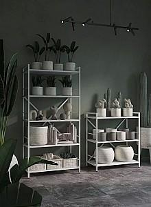 Etajera Nex Loft Alb