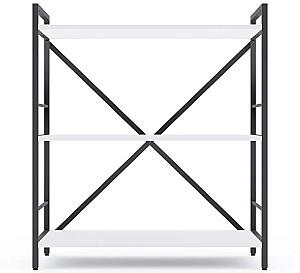Etajera Nex Loft Antracit (Gri)/Alb
