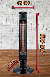 Incalzitor infrarosu HAUSBERG HB-8561NG