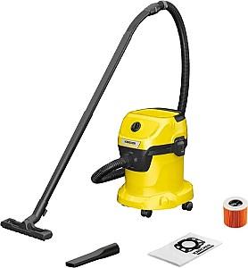 Aspirator industrial KARCHER WD 3 V-15/6/20 + Duza auto WD Galben