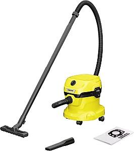 Aspirator industrial KARCHER WD 2 Plus V-12/4/18 + Duza WD 1 Galben