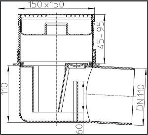 Rigola de dus HL HL72N