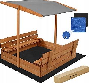 Nisipiera Springos SB-120RSET Brown