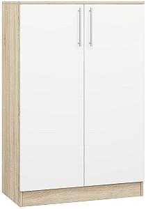 Comoda Mobildor Lux Practik (80x40x120H cm) Sonoma/Alb