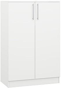 Comoda Mobildor Lux Practik (80x40x120H cm) Alb