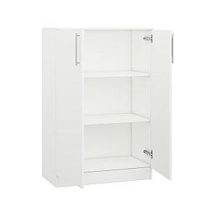 Comoda Mobildor Lux Practik (80x40x120H cm) Alb
