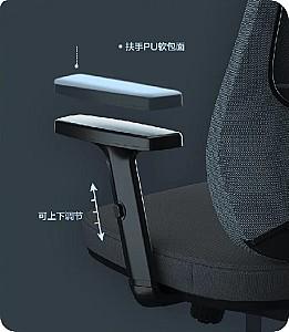 Fotoliu de birou Deli CDMV01 Black