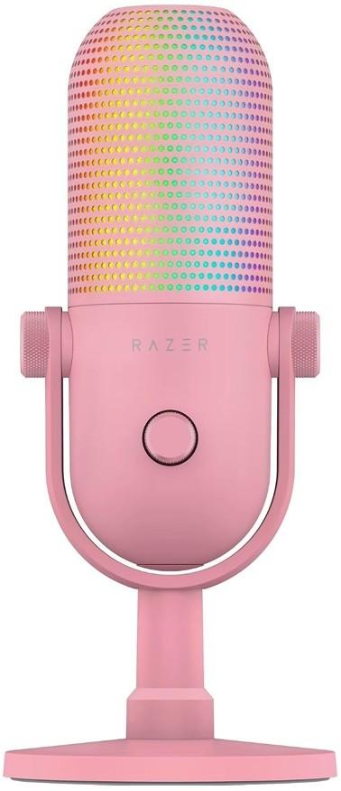 Microfon RAZER Seiren V3 Chroma 32-Bit DSP RGB Quartz Edition