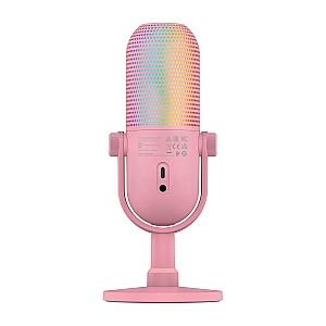 Microfon RAZER Seiren V3 Chroma 32-Bit DSP RGB Quartz Edition