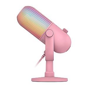 Microfon RAZER Seiren V3 Chroma 32-Bit DSP RGB Quartz Edition