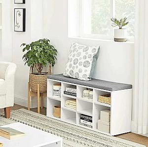 Raft pentru incaltaminte Modern Home WYJ-015 Grey/White