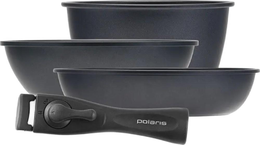 Set vase de gatit Polaris EasyKeep-4DG Black