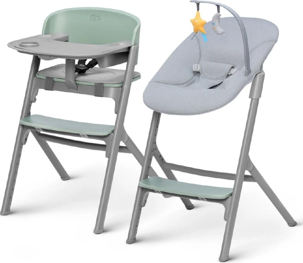 Scaun de masa multifunctional KinderKraft Livy Calmee Olive Green (KHLICA00GRE0000)