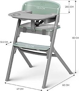 Scaun de masa multifunctional KinderKraft Livy Calmee Olive Green (KHLICA00GRE0000)
