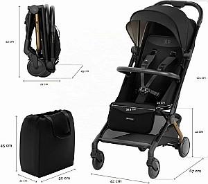 Carucior de plimbare KinderKraft Pilot 2 Black (KSPILO02BLK0000)