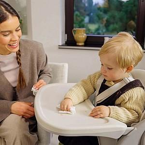 Scaun de masa multifunctional KinderKraft Tino 3in1 Grey (KHTINO00GRY0000)