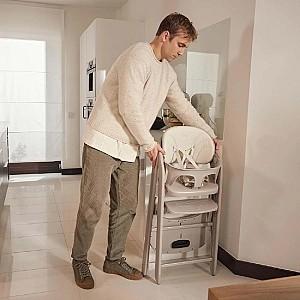 Scaun de masa multifunctional KinderKraft Tino 3in1 Grey (KHTINO00GRY0000)