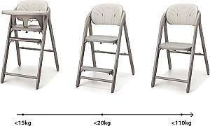 Scaun de masa multifunctional KinderKraft Tino 3in1 Beige (KHTINO00BEG0000)
