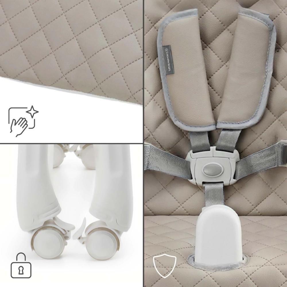 Scaun de masa multifunctional KinderKraft Tulo Beige (KHTULO00BEG0000)