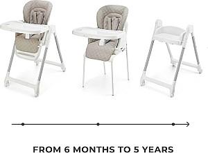Scaun de masa multifunctional KinderKraft Tulo Beige (KHTULO00BEG0000)