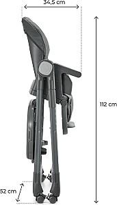 Scaun de masa multifunctional KinderKraft Tulo Grey (KHTULO00GRY0000)