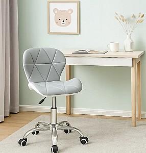 Fotoliu de birou Springos HF0023 Grey/White