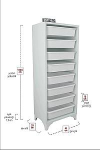 Etajera Bofigo 12-01-01 White