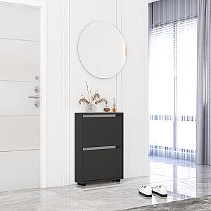 Dulap pentru incaltaminte Mobildor Lux Leo Slim (50x16x86H cm) Antracit