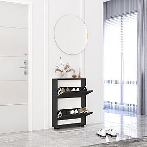 Dulap pentru incaltaminte Mobildor Lux Leo Slim (50x16x86H cm) Antracit