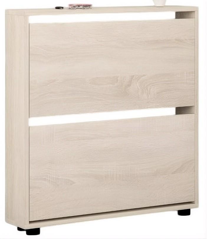 Dulap pentru incaltaminte Mobildor Lux Leo Slim (50x16x86H cm) Sonoma