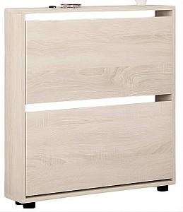 Dulap pentru incaltaminte Mobildor Lux Leo Slim (50x16x86H cm) Sonoma