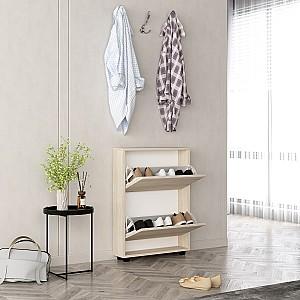 Dulap pentru incaltaminte Mobildor Lux Leo Slim (50x16x86H cm) Sonoma