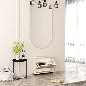 Dulap pentru incaltaminte Mobildor Lux Leo Slim (50x16x47H cm) Sonoma