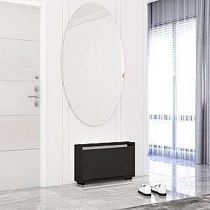 Dulap pentru incaltaminte Mobildor Lux Leo Slim (50x16x47 cm) Antracit